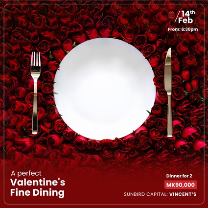 A perfect Valentine's Fine Dining